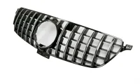 Mercedes GLE W166 Frontgrill GTR Design Svart / Krom 15-18