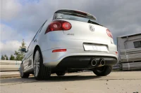 VW Golf 5 FOX Rear Silencer 2x100 Type 16 - R32